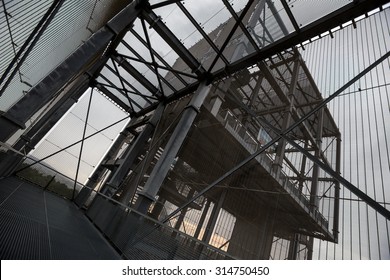 surface coal mining viewing tower indemann