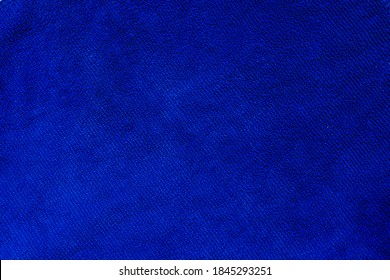 surface of cobalt blue fabric for background. - Shutterstock ID 1845293251