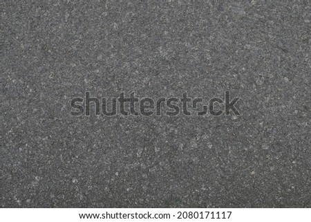 Surface grunge rough of asphalt, Tarmac grey grainy road, Texture Background, Top view