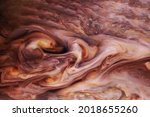 The surface of Jupiter. Elements of this image were furnished by NASA. High quality photo