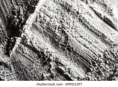 The surface of the moon. Space. The texture of the sand on the moon