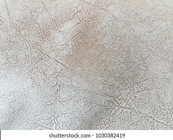 The Surface Of The Old Leather Couch.