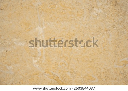 The surface of an old rock with cracks. Old rock texture (wild background).Yellow stone background. Horizontal color photography.