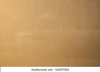 Surface painted with gold paint