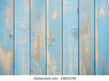 Surface Of Painted Shabby Wood