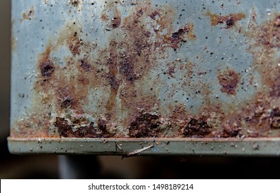 Surface Refrigerator Rusty the Iron Surface Stock Photo 1498189214 ...