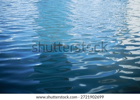 The surface of river waves.