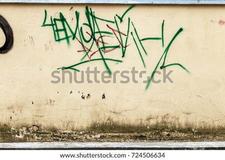 Similar – grrrrrr! Graffiti