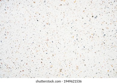 surface of terrazzo floor texture abstract background , top view