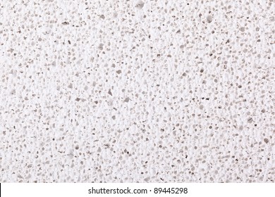 Surface of white pumice - closeup.