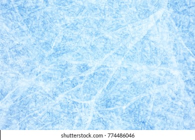 Oberfläche des Wintereises auf dem Baikalsee in Sibirien . Blauer Hintergrund der Eisstruktur 
