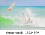 surfer in action