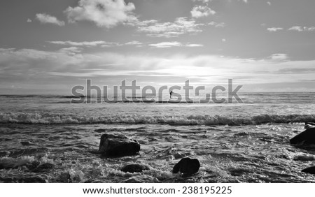 Similar – Image, Stock Photo beach dances Joy Life