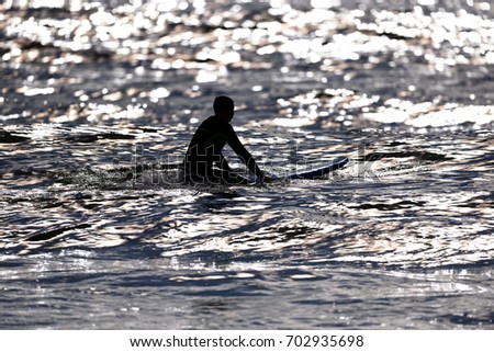 Similar – Low tide? Ocean Surfing