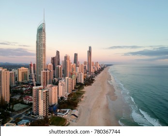 Surfers Paradise from the air.
