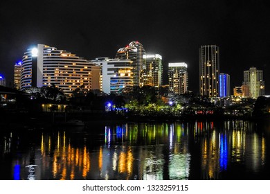 Surfers Paradise Night Skyline