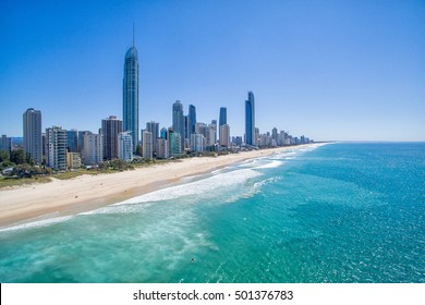 Surfers Paradise Skyline Aerial