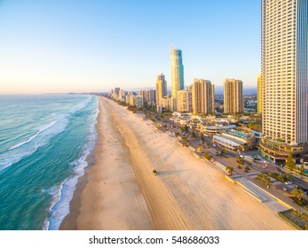 Surfers Paradise Skyline Aerial View