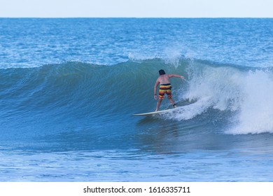 The surfing at  Arugam Bay, Sri Lanka Island
