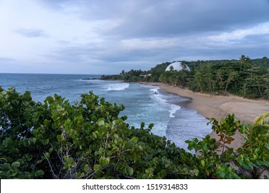 Surfing Beach In Rincon Puerto Rico