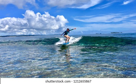 Surfing In Siargao