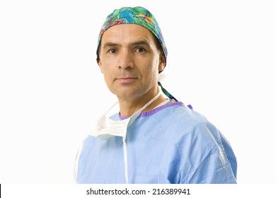 Surgeon, Portrait, Cut Out