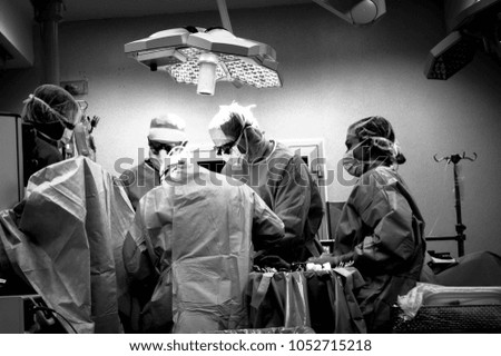 Surgeons at work