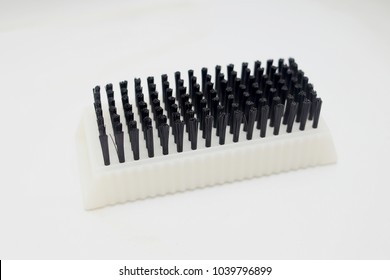 Surgical Scrub Brush On White Background