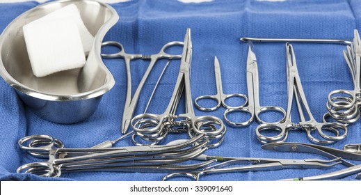 Surgical Tools On Tray