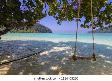 Surin Islands Is In Mu Koh Surin Nation Park,Phang Nga Province, Thailand. This Place Offer The Best Snorkeling Sites In Thailand.