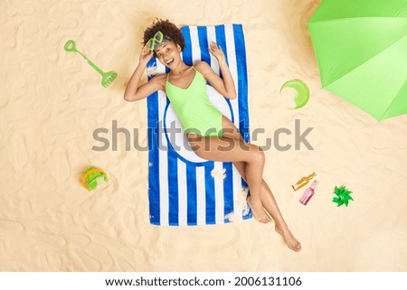 Similar – Image, Stock Photo summer time, parasol