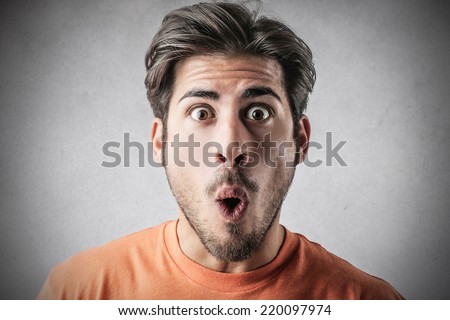 Surprised man 