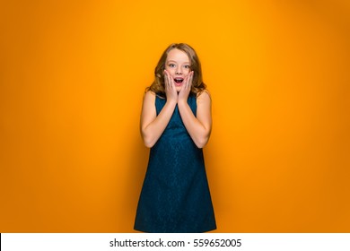 The Surprised Teen Girl