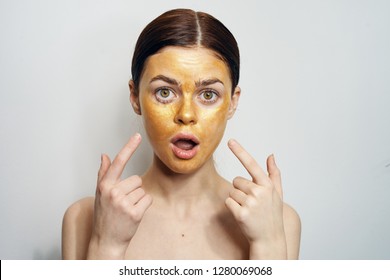 Download Gold Face Mask Images Stock Photos Vectors Shutterstock Yellowimages Mockups