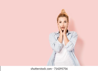 Surprised Young Woman