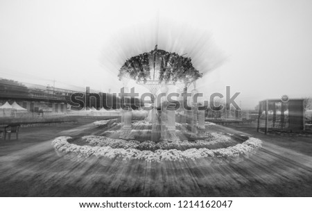 Similar – Image, Stock Photo Windy today Environment