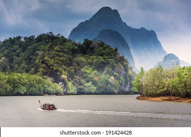 Surreal Landscape By Phang Nga Bay, Thailand