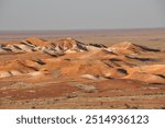 Surreal landscape of Kanku-Breakaways Conservation Park, South Australia