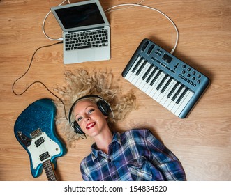 surrounded by music  - Powered by Shutterstock