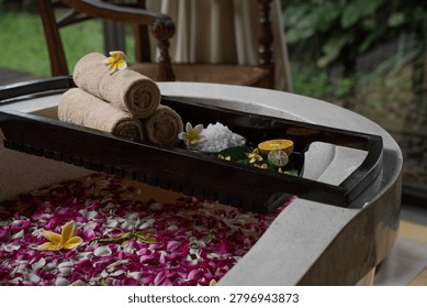 Surrounded by warmth and elegance, every soak feels like a private retreat.
