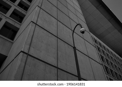 Surveillance Camera Outside The FBI Headquarters