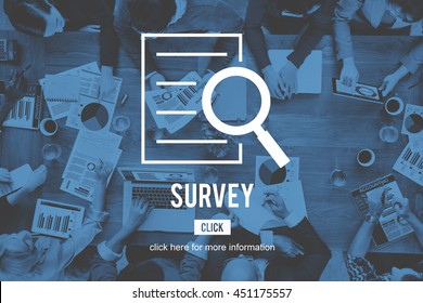 Survey Results Research Investigation Discovery Concept