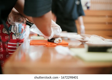 Sushi Class And Making Sushi For Kids