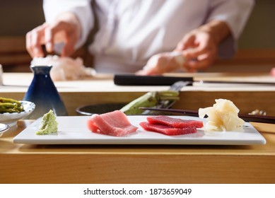 Sushi Omakase Japanese Traditional Food