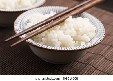 sushi rice in bowl