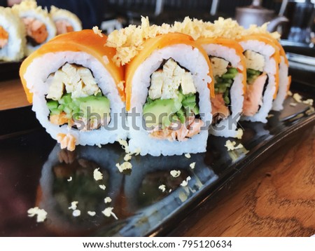 asian salmon roll ups Watching gf fuck someone else