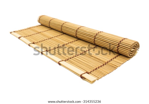 Sushi Rolling Roller Bamboo Material Mat Stock Photo Edit Now