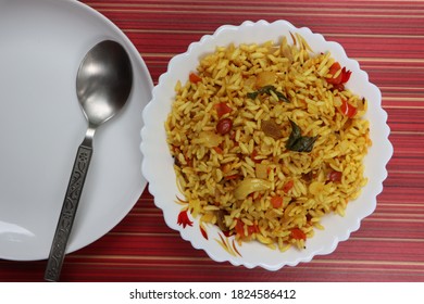 Susla Or Mandakki Usli, South Indian Snack Or Breakfast, Puffed Rice Upma