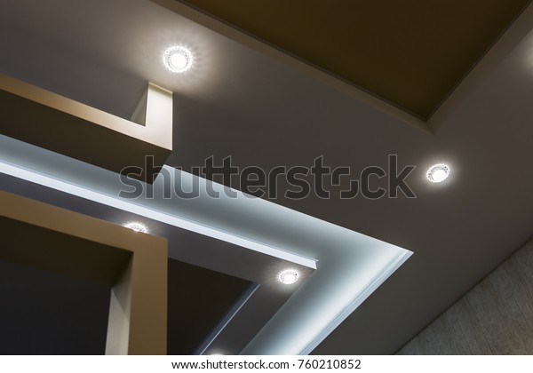 Suspended Ceiling Drywall Construction Decoration Apartment