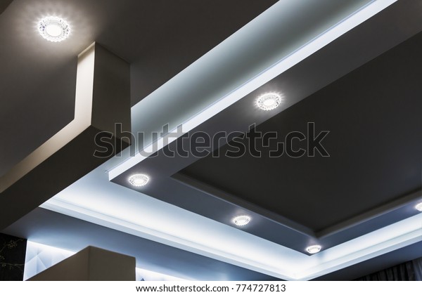 Suspended Ceiling Drywall Construction Decoration Apartment